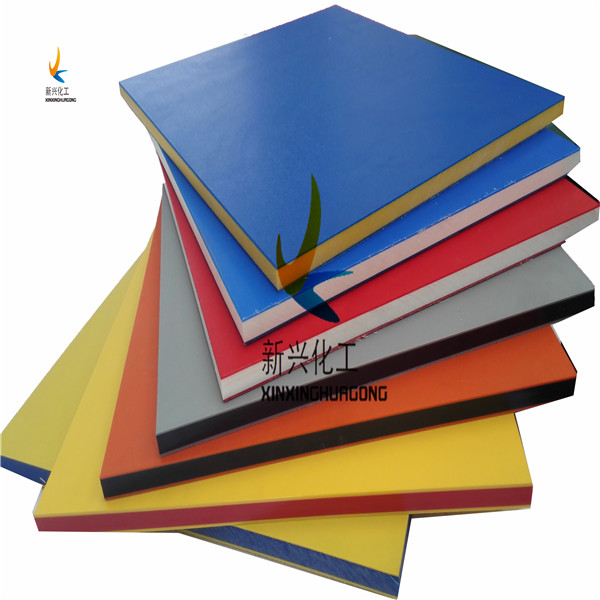 双色高密度聚乙烯板HDPE two colored plastic sheet der