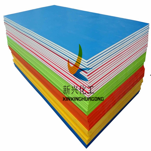 双色高密度聚乙烯板HDPE two colored plastic sheet der