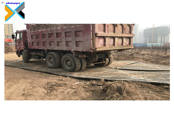 聚乙烯铺路板替代钢板用于土木工程